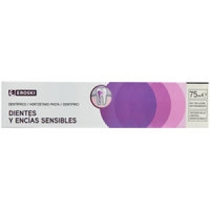 Dentífrico Dientes y Encias Sensibles EROSKI