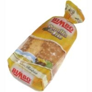 Eroski  Pan de molde rústico BIMBO Semilla de Oro