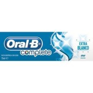 Dentífrico Complete extra blanco de menta ORAL-B