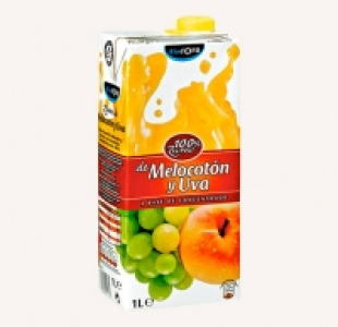 Zumo de melocotón y Uva 0.61 €
