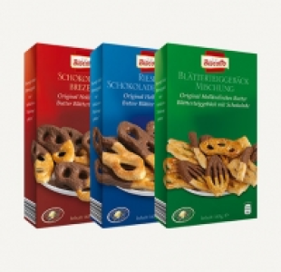 Surtido de galletas de hojaldre o mantequilla