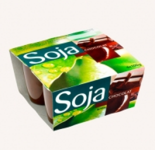 Aldi  Postre de soja con chocolate