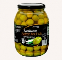 Aldi El Cultivador Aceitunas Manzanilla con sabor a anchoa