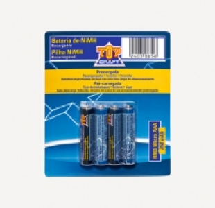 Topcraft Surtido pilas recargables