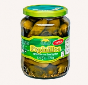 El Cultivador Pepinillos agridulces con finas hierbas