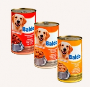 Baldo Comida húmeda para perros en lata