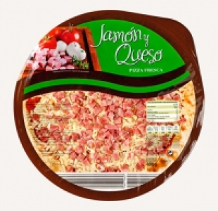 Pizza de Jamón y queso 1.99 €