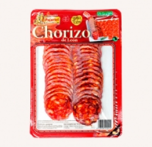 Pajarel Chorizo de León dulce y picante loncheado