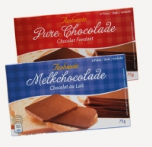 Aldi Ambiente Tabletas de Chocolate