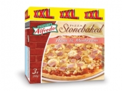 Trattoria Alfredo Pizza de jamón y champiñones al horno XX 3.99 €