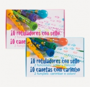 Rotuladores con sello 2.99 €