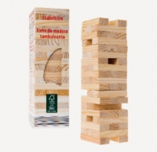 TORRE DE MADERA TAMBALEANTE