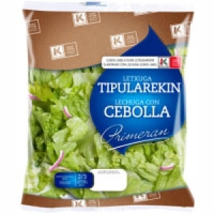 Lechuga con cebolla del País Vasco Eusko Label