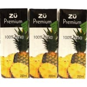 Zumo 100% pi&ntilde;a Z&Uuml; PREMIUM