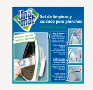 Aldi Unamat® Set de limpieza para planchas