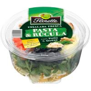 Ensalada de pasta y rúcula FLORETTE