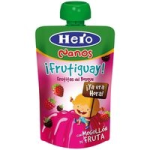 Bolsita de gelatina sabor f. del bosque HERO