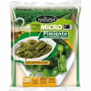 Pimiento tipo padrón micro NATURAL de MONTAÑA