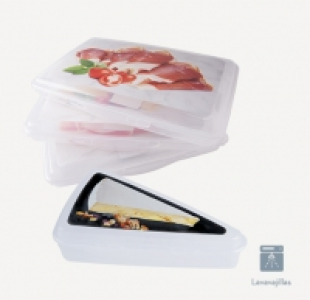 Hermético para lonchas y queso brie