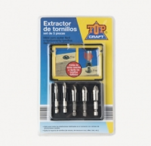 Top Craft® EXTRACTOR DE TORNILLOS ROTOS