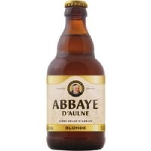 Cerveza Abadía belga ABBAYE D`AULNE Blonde