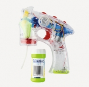 PISTOLA DE BURBUJAS DE JABÓN