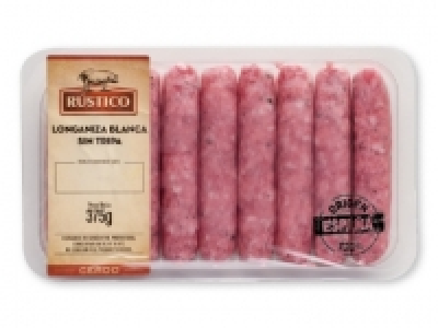 RÚSTICO Longaniza blanca 1.11 €
