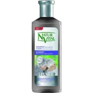 Champú cabellos blancos-grises NATURALEZA Y VIDA