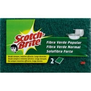 Estropajo de fibra verde popular SCOTCH-BRITE