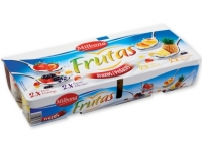 MILBONA Yogur de frutas con trozos 1.19 €