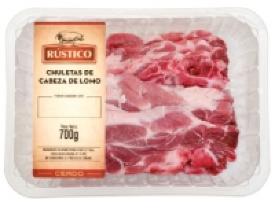 RÚSTICO Chuletas de cabeza de lomo 1.99 €