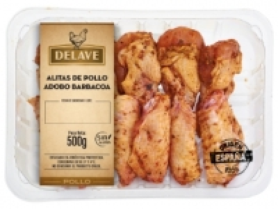 Lidl  DELAVE Alitas de pollo adobo barbacoa