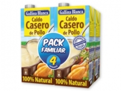 GALLINA BLANCA Caldo casero de pollo 4.49 €