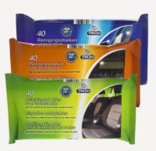 Aldi Twido® TOALLITAS DE LIMPIEZA PARA COCHE