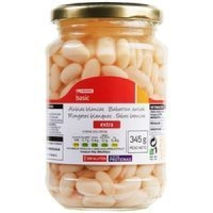 Alubia blanca cocida EROSKI basic