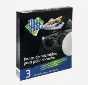 Unamat® PAÑOS PARA PULIR EL COCHE