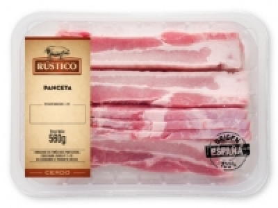 RÚSTICO Panceta de cerdo 1.79 €