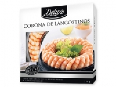 DELUXE Corona de langostinos pelados 3.99 €