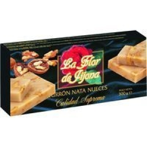 Turron Nata Nuez Flor Jij 300