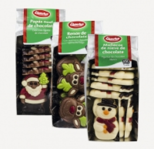 Aldi Isaura® Figuritas navideñas de chocolate