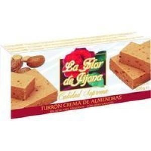 Turr&oacute;n&nbsp;de&nbsp;crema&nbsp;de&nbsp;almen.&nbsp;sin&nbsp;az&uacute;car&nbsp;LA&nbsp;F.&nbsp;de&nbsp;JIJONA