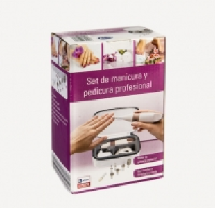Set de manicura/pedicura eléctrico