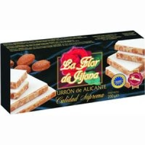 Turr&oacute;n de Alicante suprema LA FLOR de JIJONA