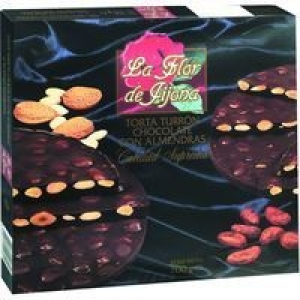 Torta de chocolate-almendra LA F. de JIJONA