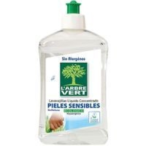 Lavavajillas conc. ecol. piel sens. L`ARBRE VERT