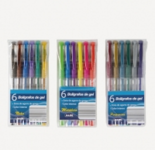 Bolígrafos de gel 1.29 €