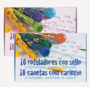 Rotuladores con sello