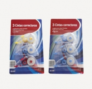 Cintas correctoras 1.99 €