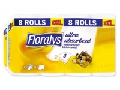 FLORALYS Papel de cocina XXL 3.29 €
