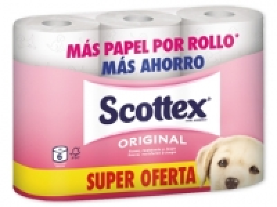 SCOTTEX Papel higiénico 1.00 €